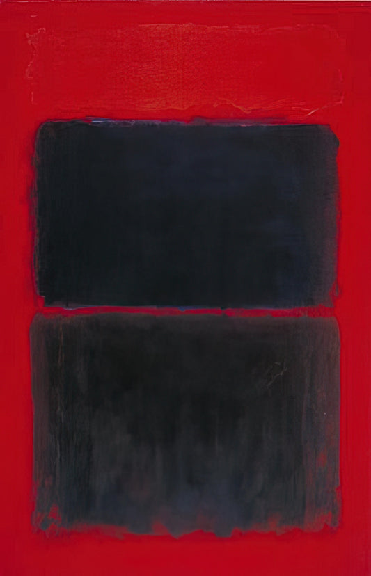 Mark Rothko: The Emotional Power of Color Field Painting - Light Red Over Black - 1957 by Mark Rothko