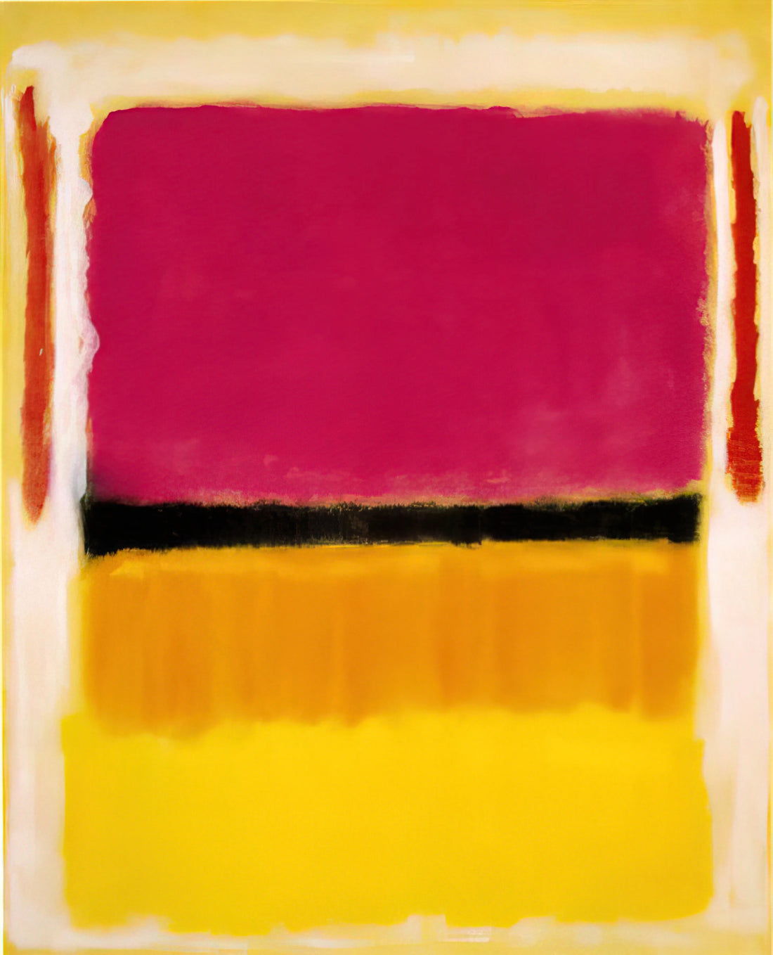 Mark Rothko: The Emotional Power of Color and the Legacy of Kate Goldin Rothkowitz - Violet, Black, Orange, Yellow on White and Red - 1949 by Mark Rothko