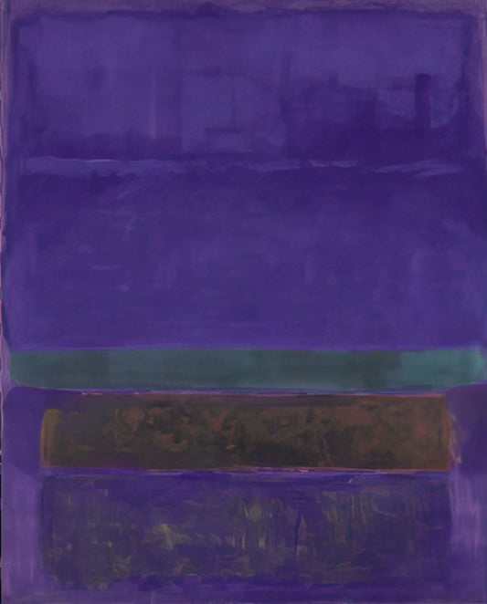 Mark Rothko: The Master of Color Field Painting and Emotional Abstraction - Untitled [Blue, Green, and Brown] - 1952 by Mark Rothko