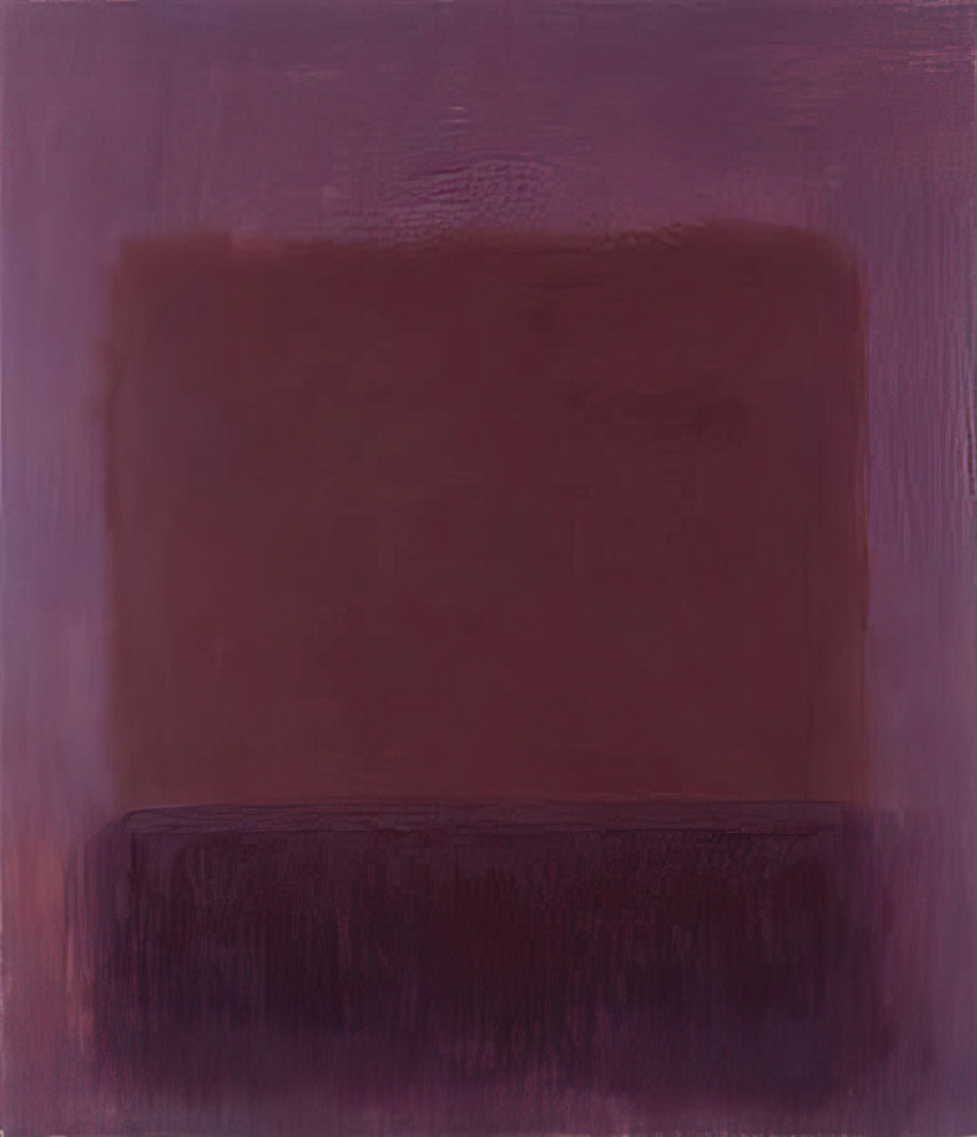 Mark Rothko: The Sublime Power of Color Field Painting - Purple Brown - 1957 by Mark Rothko