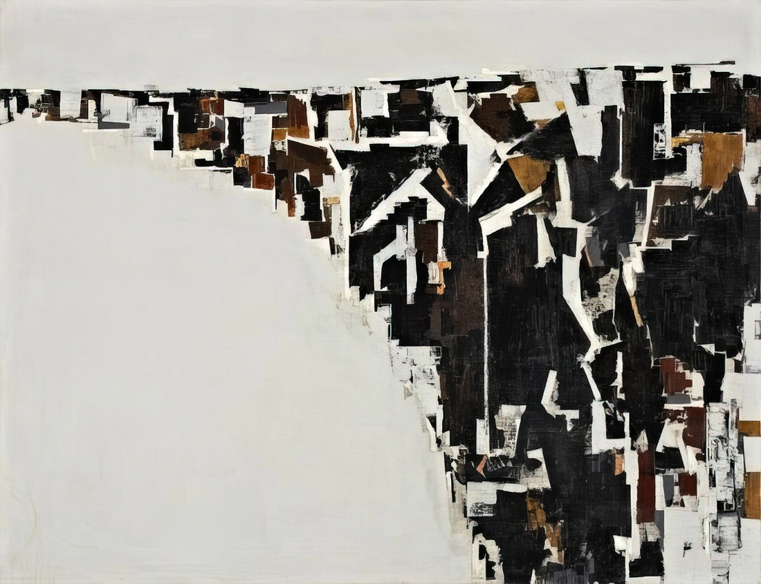 Martin Barre Canvas: Exploring the Geometric Precision of a French Op Art Pioneer - Untitled - Minimalism by Martin Barre