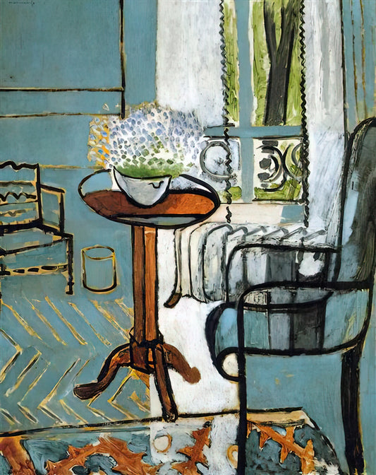 Matisse Christmas Eve: The Fauvist Master's Vision of Holiday Radiance - THE WINDOW 1916 by Henri Matisse