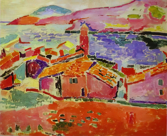 Matisse Papiers Découpés: The Berggruen & Cie Collection and the Artist's Final Masterpieces - VIEW OF COLLIOURE 1 by Henri Matisse