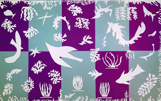 Matisse Poster Orange: The Vibrant Legacy of Color in Modern Art Prints - POLYNESIA LA MER 1946 by Henri Matisse