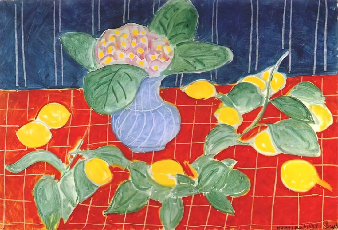 Matisse Yellow: The Revolutionary Color That Defined Modern Art - LEMONS AND SAXIFRAGES 1943 by Henri Matisse
