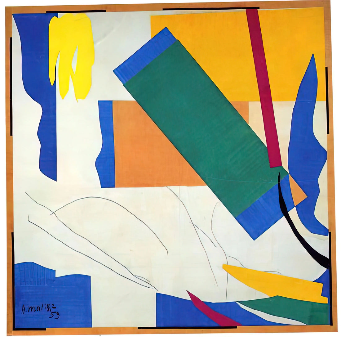 Matisse in the 1930s: A Decade of Transformation and Artistic Mastery - MEMORY OF OCEANIA by Henri Matisse