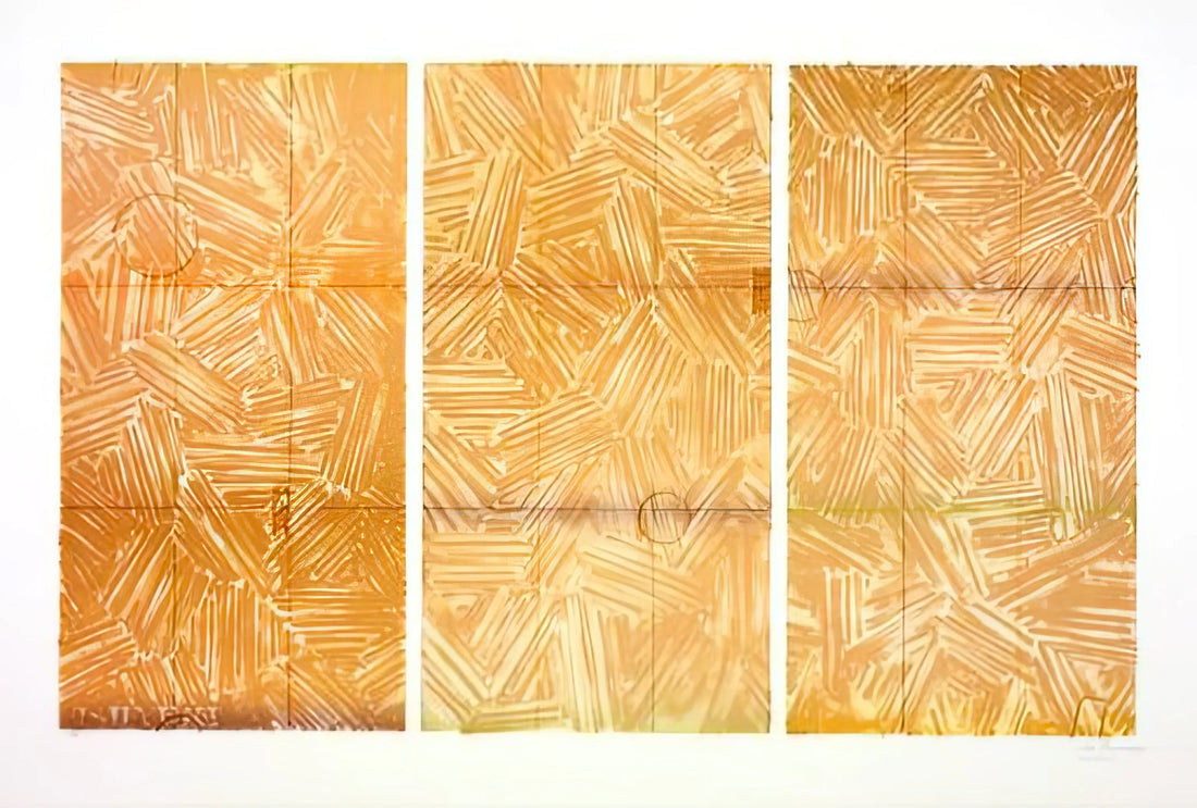 Matthew Marks Gallery and Jasper Johns: A Curated Partnership in Modern Art - USUYUKI 1979 by Jasper Johns