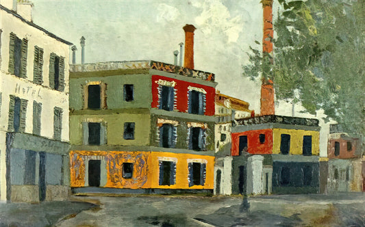 Maurice Utrillo Framed Art Print: A Collector's Guide to Montmartre's Iconic Streets - FACTORY by Maurice Utrillo