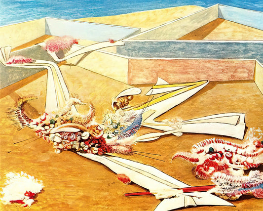 Max Ernst Etchings: A Surrealist's Journey into the Unconscious - Flying Horse Garden by Max Ernst