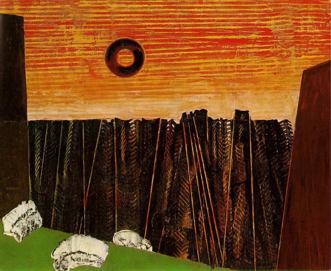 Max Ernst and Salvador Dalí: Surrealist Masters Compared - Fishbone Forest by Max Ernst