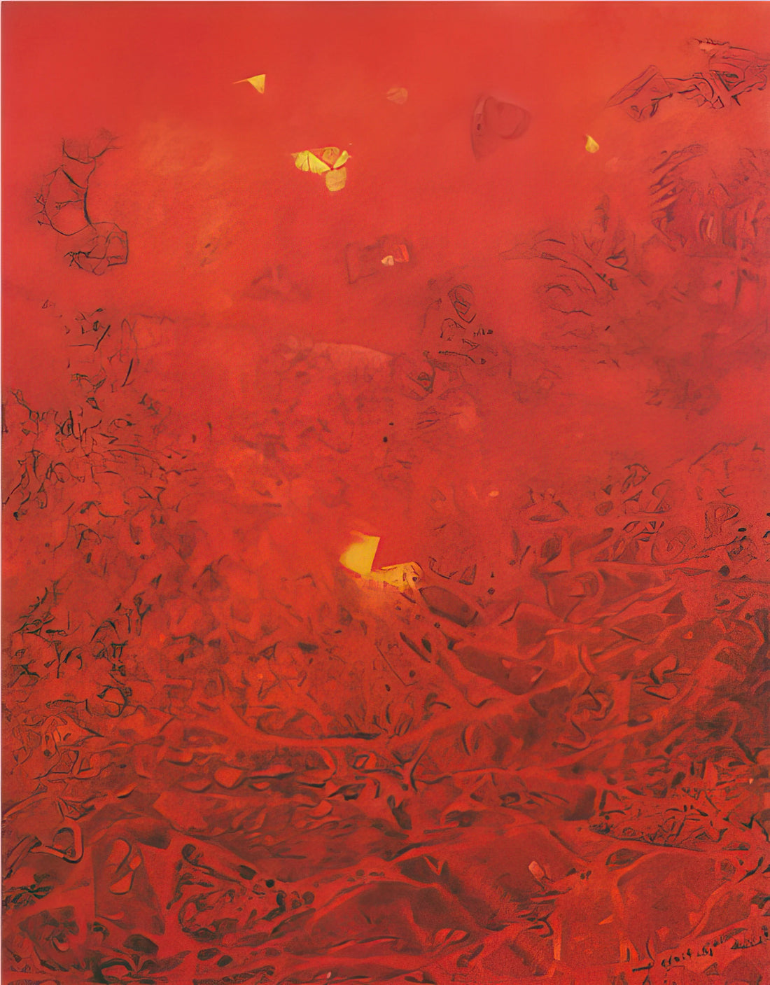 Max Ernst at the Guggenheim: A Surrealist Pioneer's Enduring Legacy - Le jardin de la France by Max Ernst