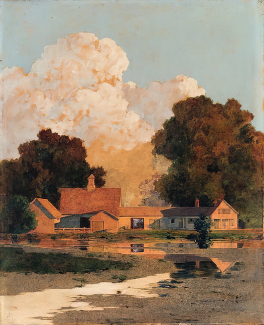 Maxfield Parrish Paintings: The Luminous World of America's Master Illustrator - Daniels Farm, Summer by Maxfield Parrish