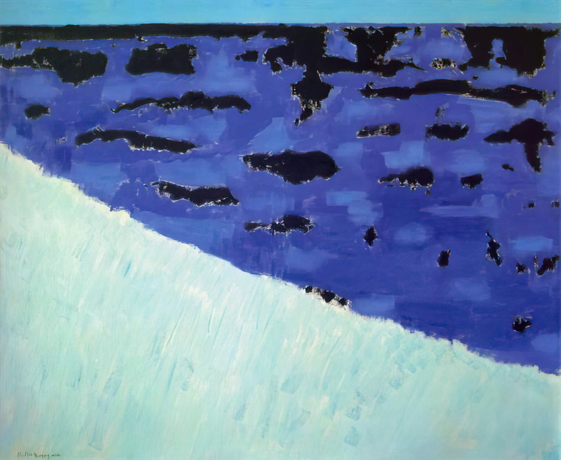 Milton Avery Catalogue: A Comprehensive Guide to the American Modernist's Work - Sea Grasses and Blue Sea - 1958 by Milton Avery