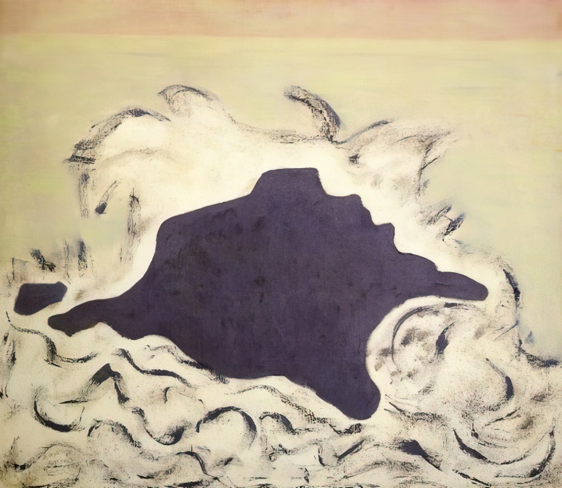 Milton Avery: The Quiet Revolutionary of American Modernism - Advancing Sea - 1953 by Milton Avery