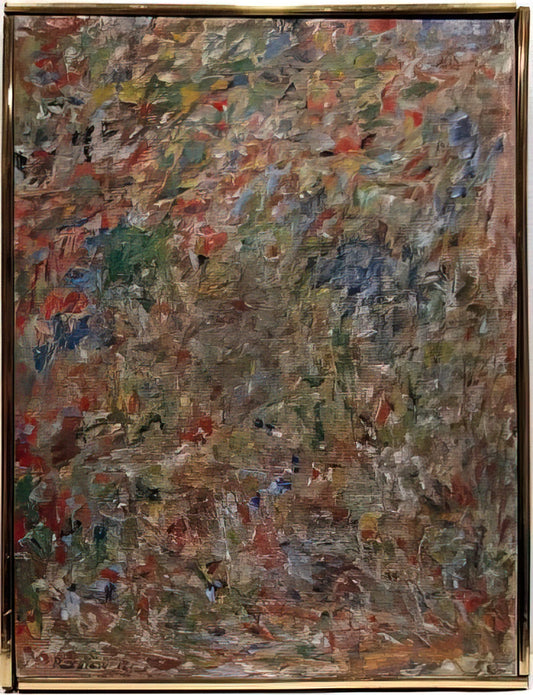 Milton Resnick Acrylic Print: The Abstract Expressionist's Legacy in Modern Reproduction - ABSTRACTION 1963 by Milton Resnick