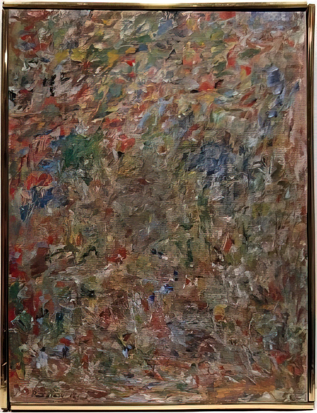 Milton Resnick Print: A Collector's Guide to the Abstract Expressionist's Enduring Legacy - ABSTRACTION 1963 by Milton Resnick