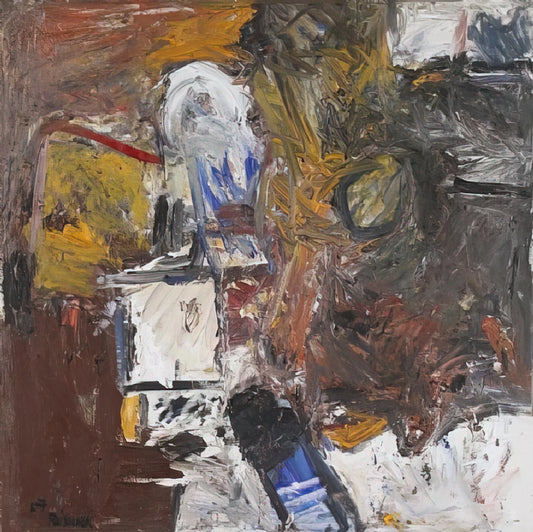 Milton Resnick: The Abstract Expressionist's Journey from Gesture to Monochrome - CARGO 1957 by Milton Resnick