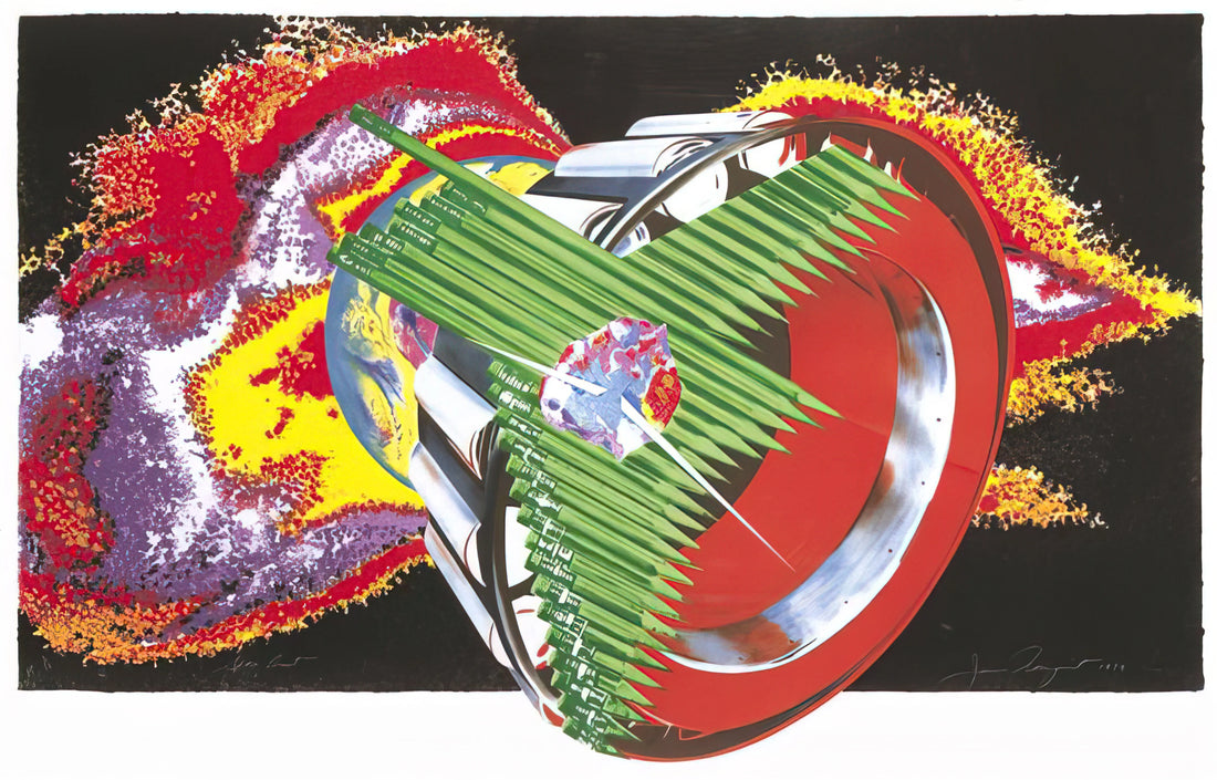 Mimi Rosenquist: The Artistic Legacy and Influence of James Rosenquist's Daughter - Space Dust by James Rosenquist