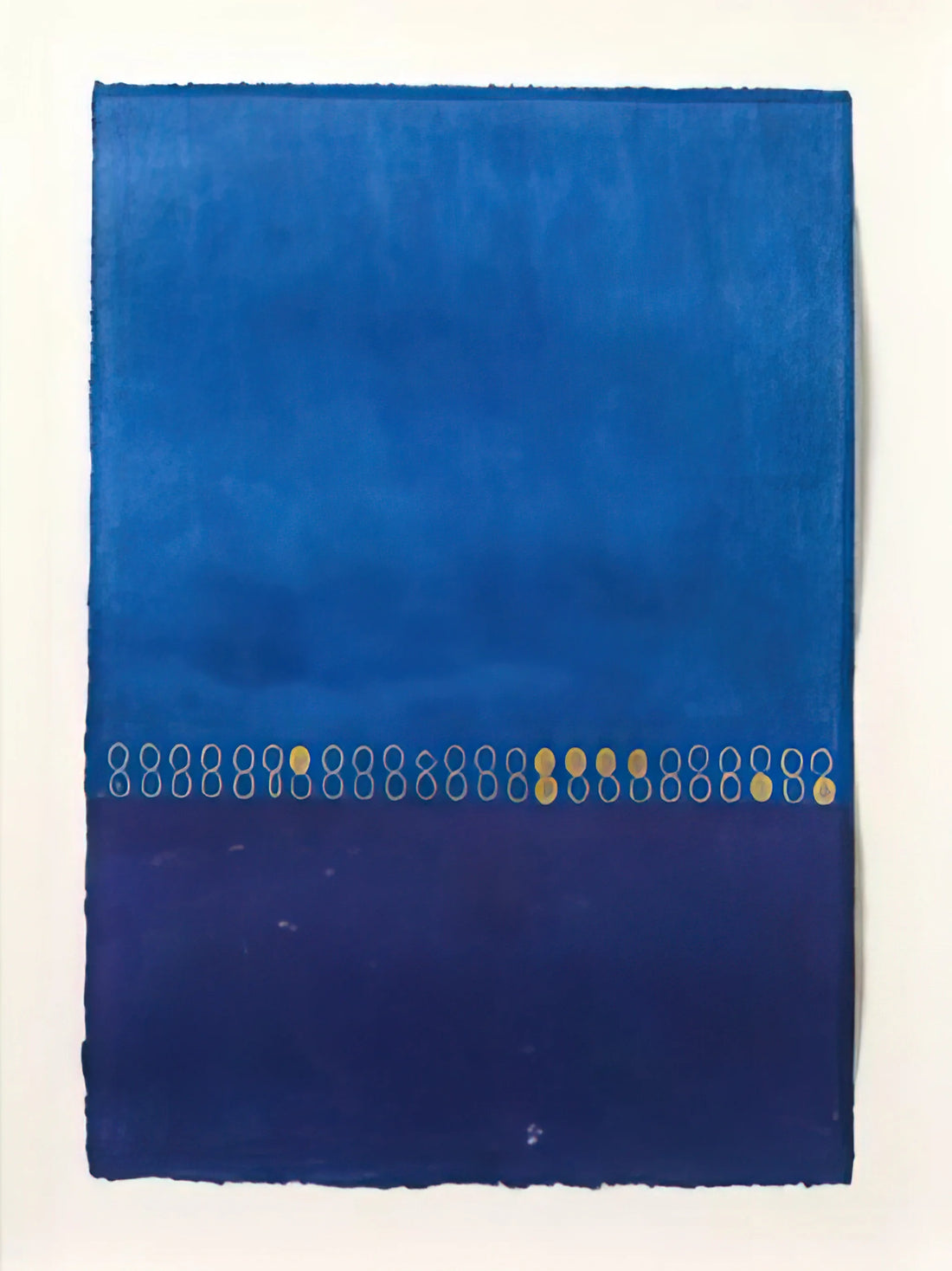 Mira Schendel Canvas: Exploring the Ethereal World of Brazil's Conceptual Master - Untitled - 1970 by Mira Schendel