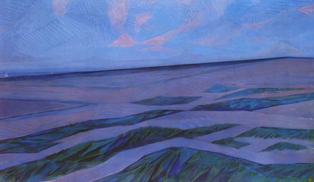 Mondrian Plus and Minus Paintings: The Abstract Evolution of Piet Mondrian - Dune Landscape by Piet Mondrian