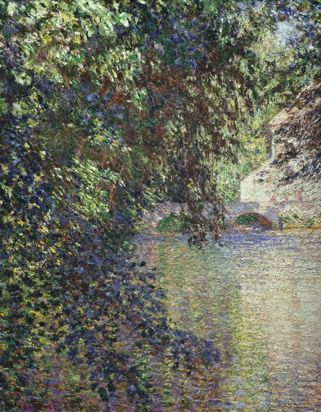 Monet Art Studio: The Creative Sanctuary That Shaped Impressionism - Watermill at Limetz by claude monet