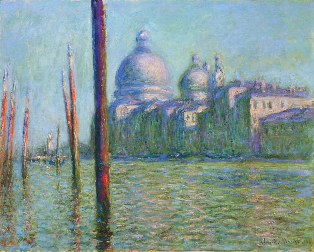 Monet Canvas Wall Art: A Curator's Guide to Impressionist Masterpieces for Your Home - The Grand Canal 03 by claude monet