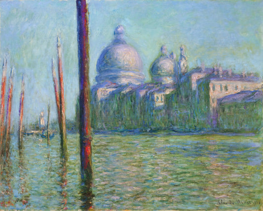 Monet Canvas Wall Art: A Curator's Guide to Impressionist Masterpieces for Your Home - The Grand Canal 03 by claude monet