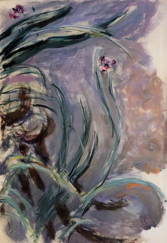 Monet Giclée on Canvas: The Ultimate Guide to Museum-Quality Impressionist Prints - Irises by claude monet