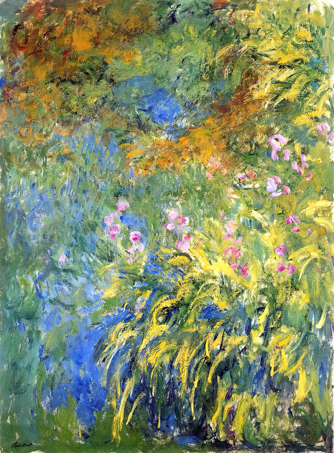 Monet Paintings Posters: The Definitive Guide to Impressionist Masterpieces for Your Home - Irises 3 by claude monet