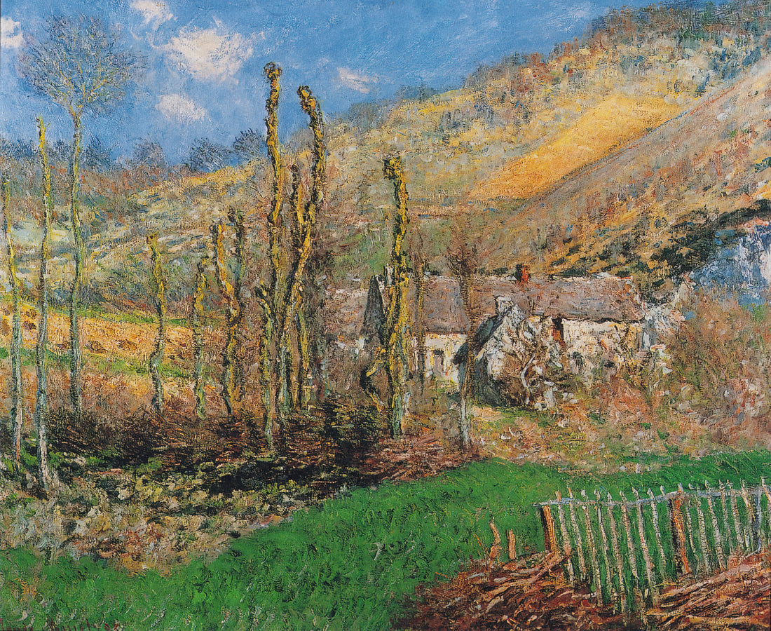 Monet at the Musée d'Orsay: A Curator's Guide to the Impressionist Master's Legacy - Winter Landscape at the Val de Falaise by claude monet