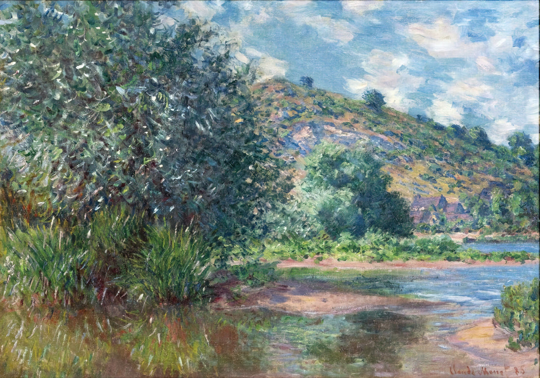 Monet's Boulevard des Capucines: A Revolutionary Impressionist Masterpiece - Landscape at Port-Villez by claude monet