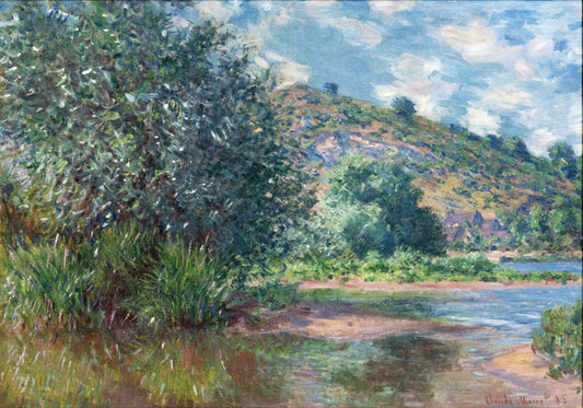 Monet's Boulevard des Capucines: A Revolutionary Impressionist Masterpiece - Landscape at Port-Villez by claude monet