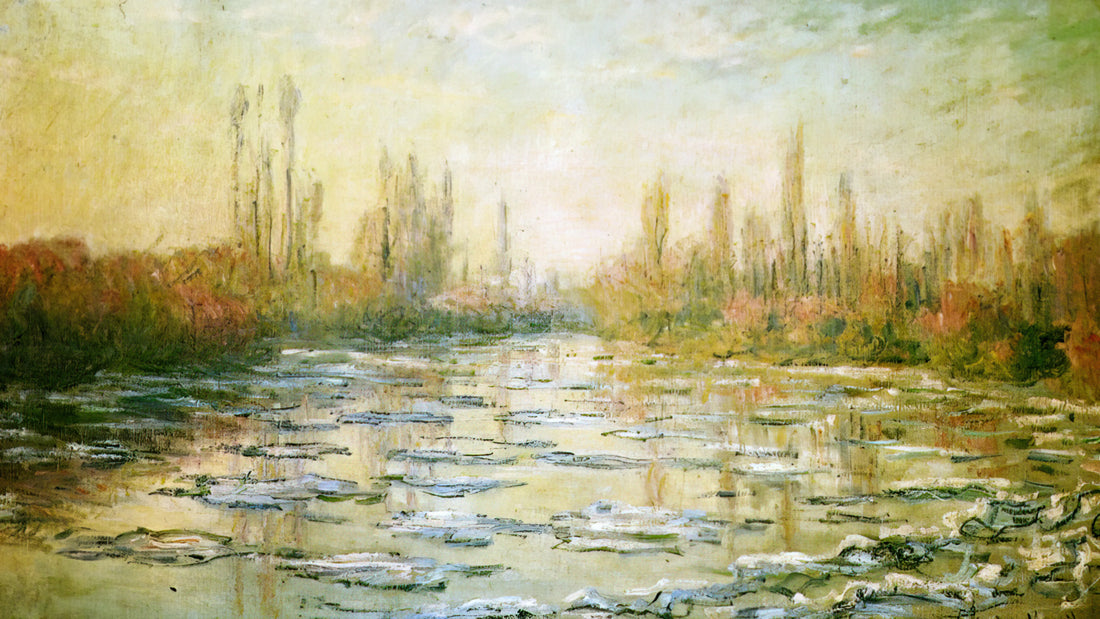Monet's Saint-Lazare: A Revolutionary Vision of Modernity in Impressionist Art - The Ice Floes by claude monet
