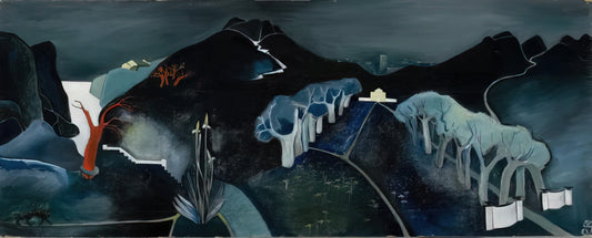 Moomin and the Windy Day: Tove Jansson's Timeless Artistry in Print - Mysterious Landscape - 1930 by Tove Jansson