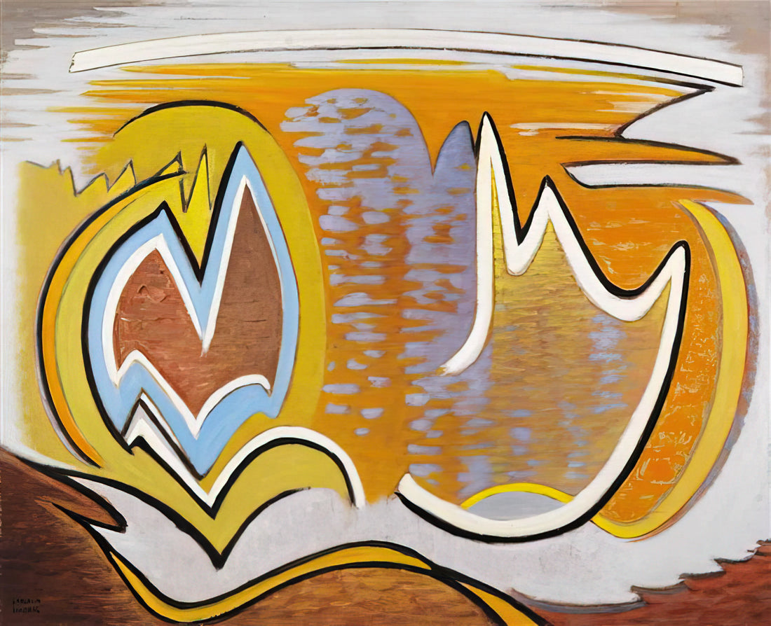Mt. Lefroy by Lawren Harris: A Canadian Icon of the Group of Seven - Abstract - Abstract Art by Lawren Harris