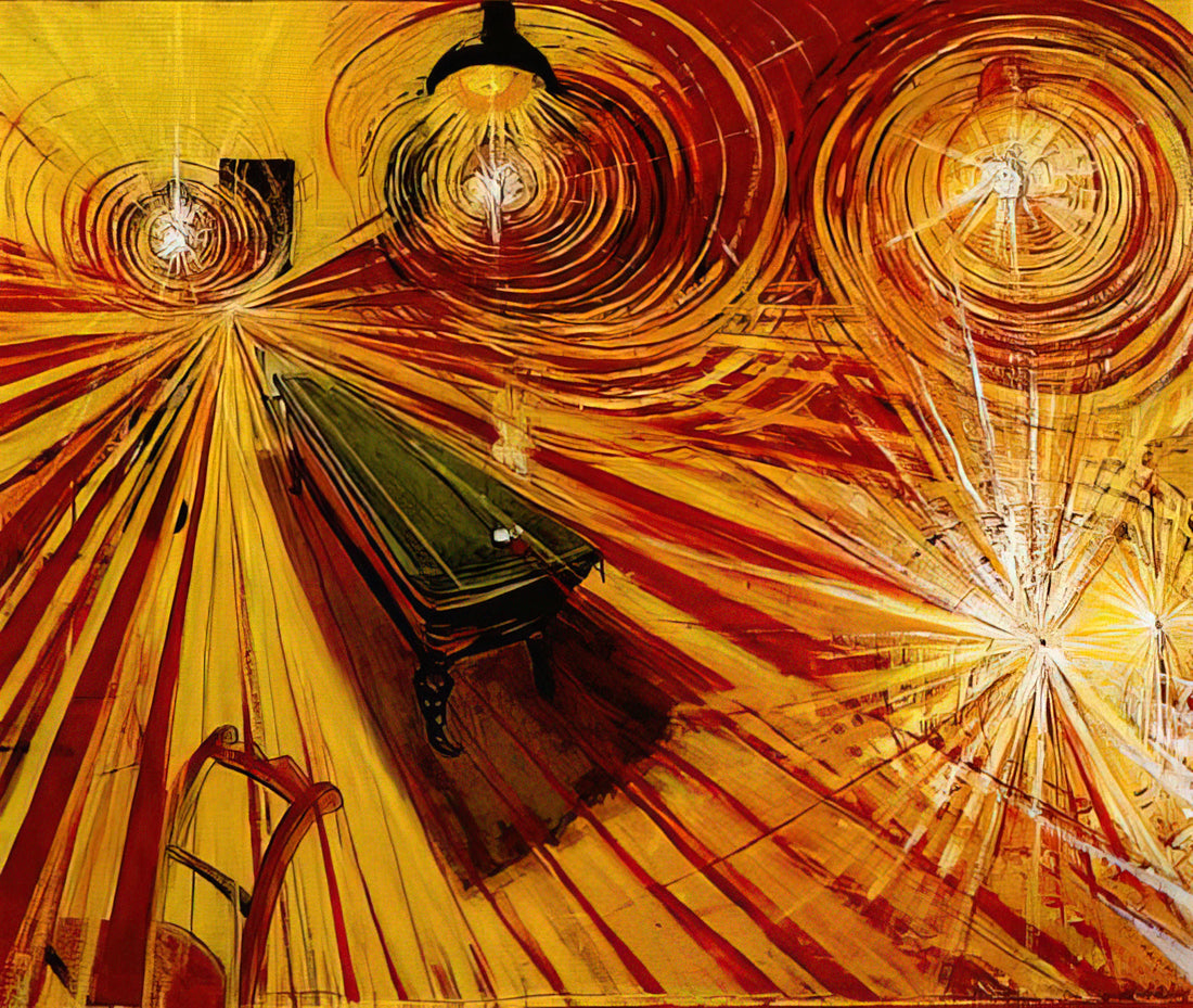 Navigating the Market: Exploring Brett Whiteley Artworks for Sale - Night Cafe - 1972 by Brett Whiteley
