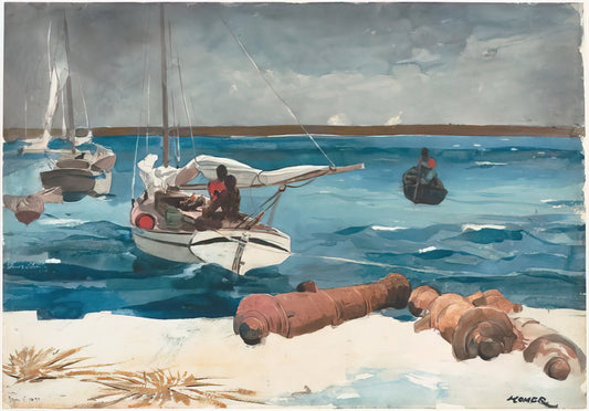 Near Andersonville: Winslow Homer's Haunting Civil War Masterpiece - NASSAU 1899 by Winslow Homer