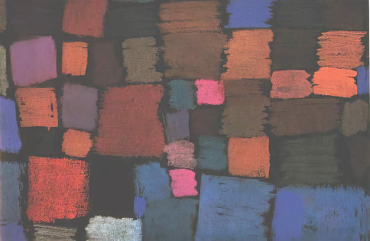New Harmony: Paul Klee's Vision of Spiritual Geometry and Color - COMING TO BLOOM 1934 by Paul Klee