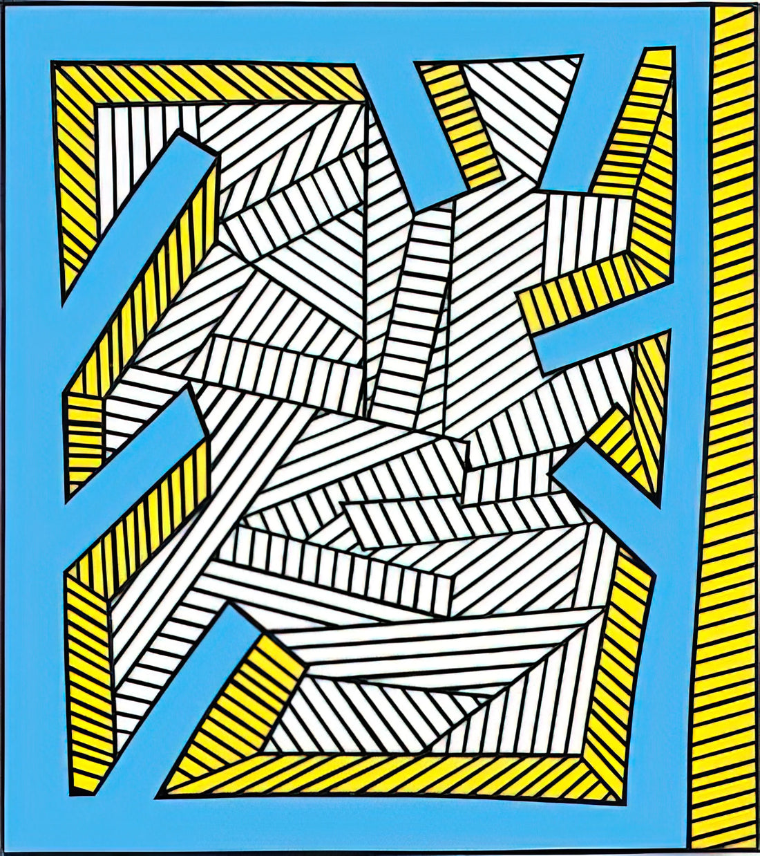 Nicholas Krushenick Reproductions: A Guide to the Pop Art Pioneer's Vibrant Legacy - Pumpkin - 1998 by Nicholas Krushenick