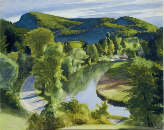 Nighthawks Painting Cost: Understanding the Value of Edward Hopper's Iconic Masterpiece - First Branch of the White River, Vermont by Edward Hopper