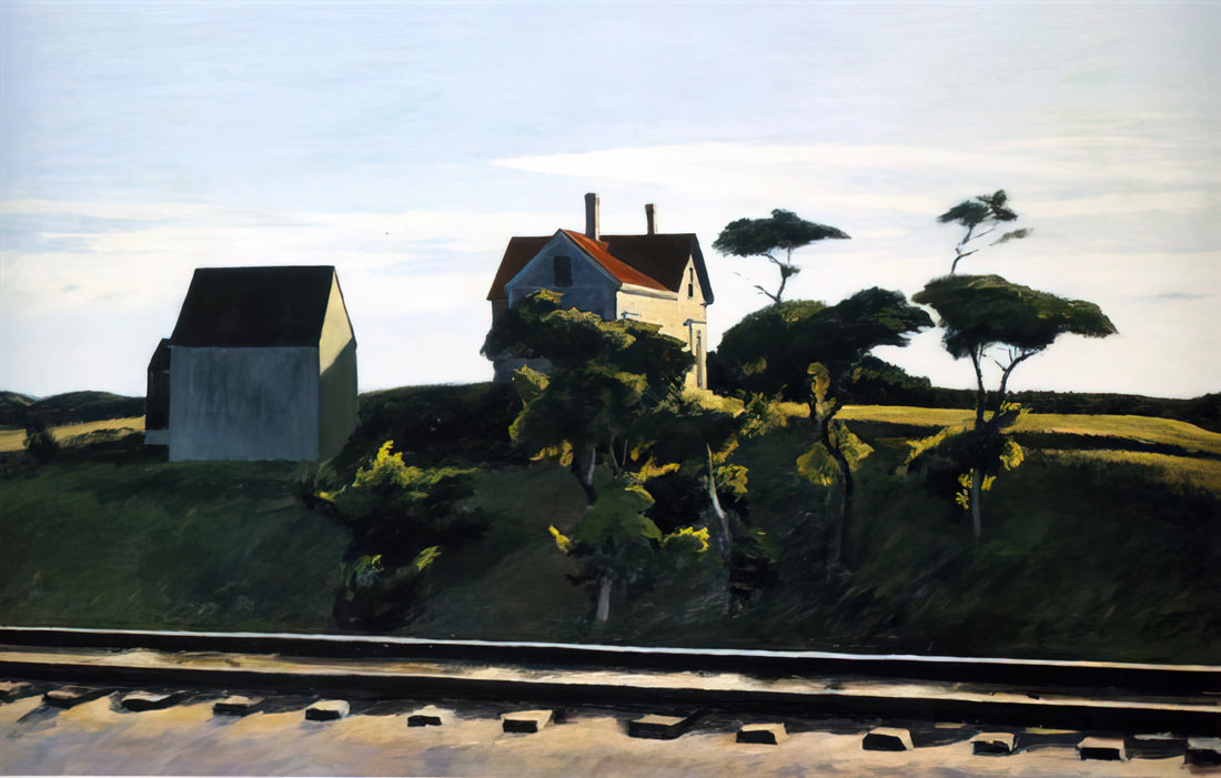 Nighthawks by Edward Hopper: Decoding the Iconic American Masterpiece - New York, New Haven and Hartford by Edward Hopper