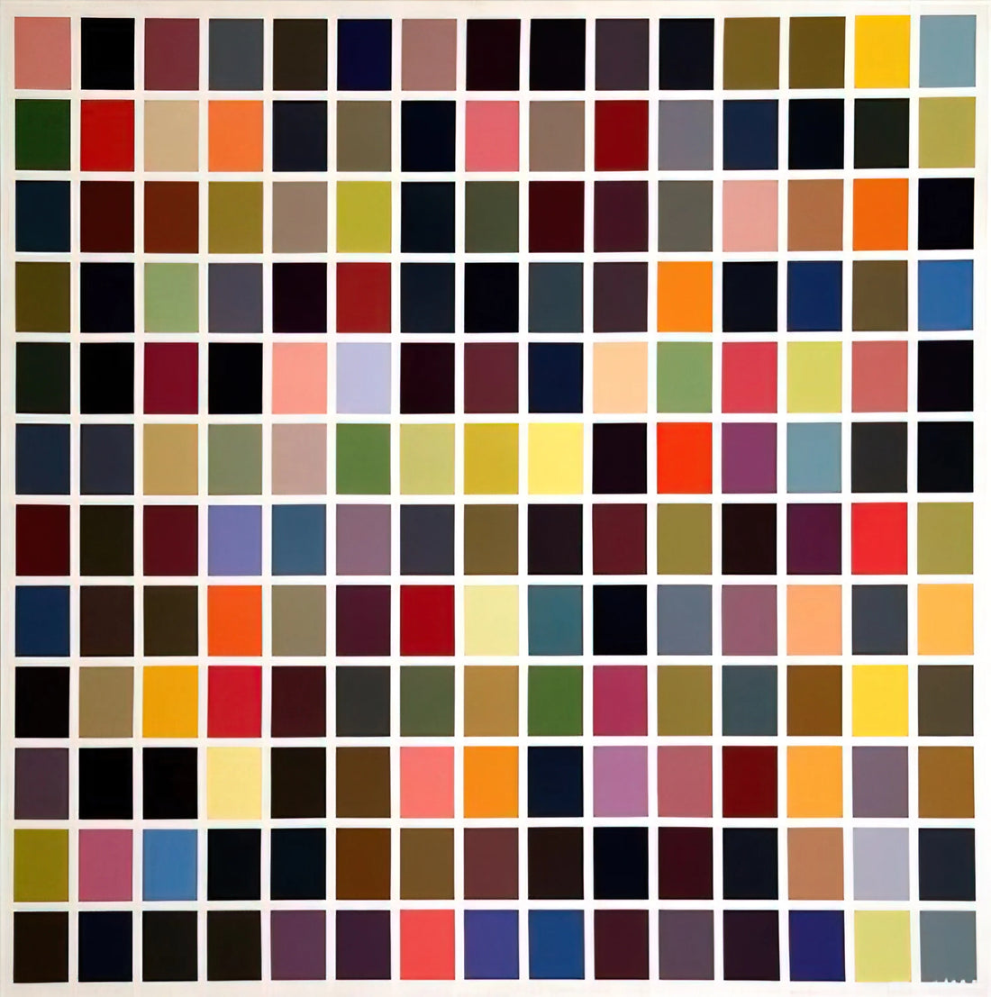October Paintings: A Curator's Guide to Autumn's Most Evocative Art - 180 COLORS by Gerhard Richter