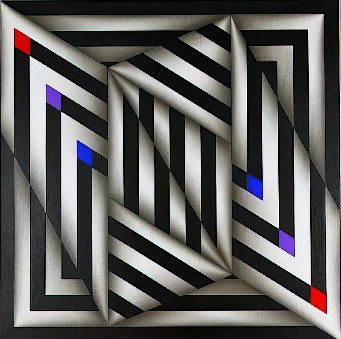 Omar Rayo Prints: A Guide to the Geometric Master's Graphic Art - Saratoy III - 1980 by Omar Rayo