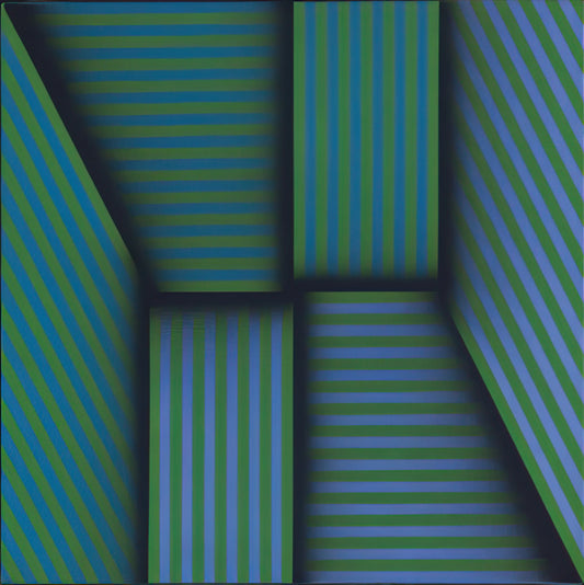 Omar Rayo Reproduction: The Art of Geometric Precision in Modern Printmaking - Scarlatti's Garden - Op Art by Omar Rayo