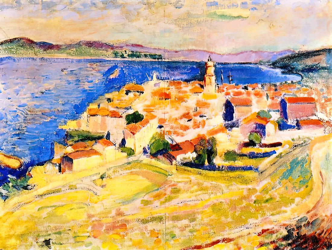Papiers Découpés Matisse Meaning: The Revolutionary Late Work of Henri Matisse - VIEW OF SAINT TROPEZ 1904 by Henri Matisse
