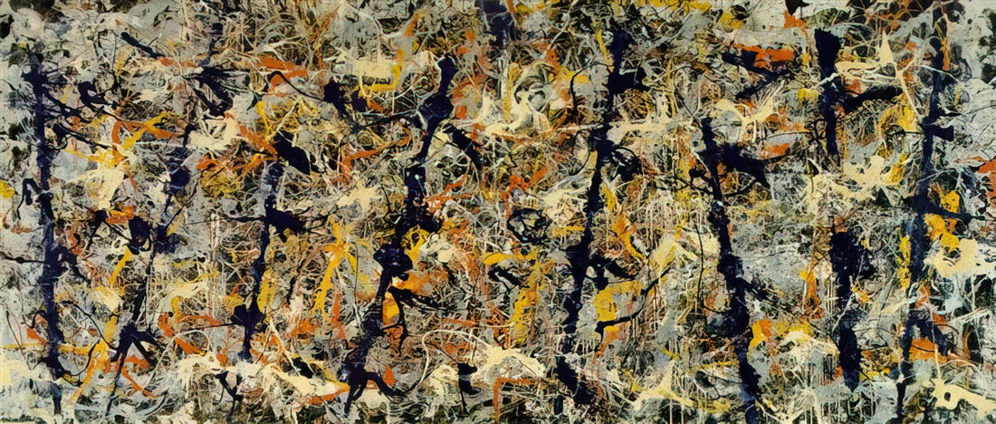Paul Jackson Pollock Paintings: A Deep Dive into Abstract Expressionism's Revolutionary Force - BLUE POLES NUMBER 11 1952 1 by Jackson Pollock