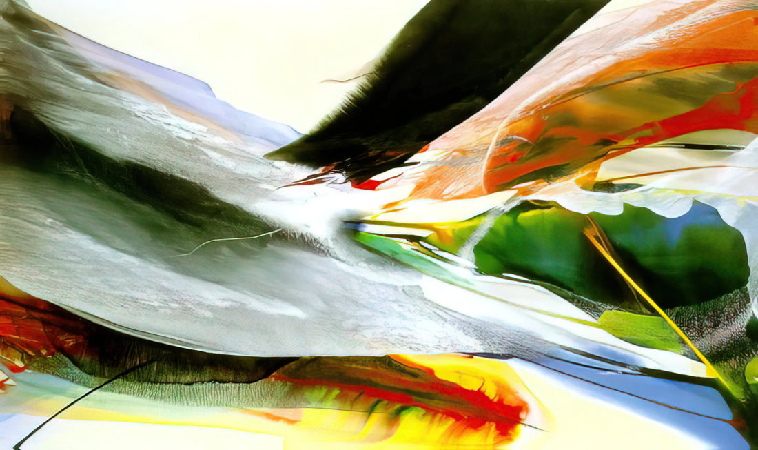 Paul Jenkins Prints: A Guide to the Abstract Expressionist's Watercolor Masterpieces - Side of St. George by Paul Jenkins
