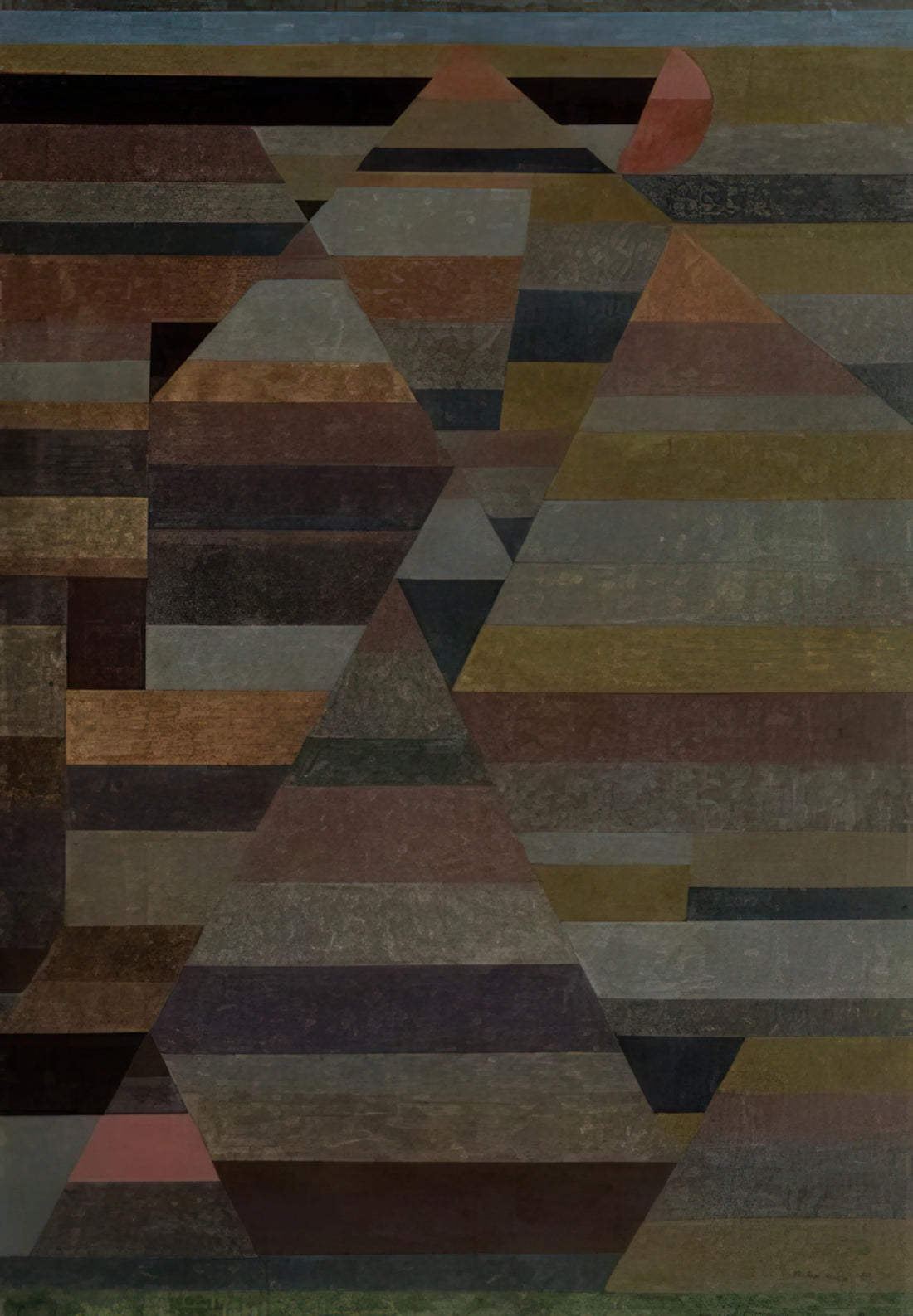 Paul Klee 1933: The Pivotal Year That Transformed a Modern Master - NECROPOLIS 1929 by Paul Klee