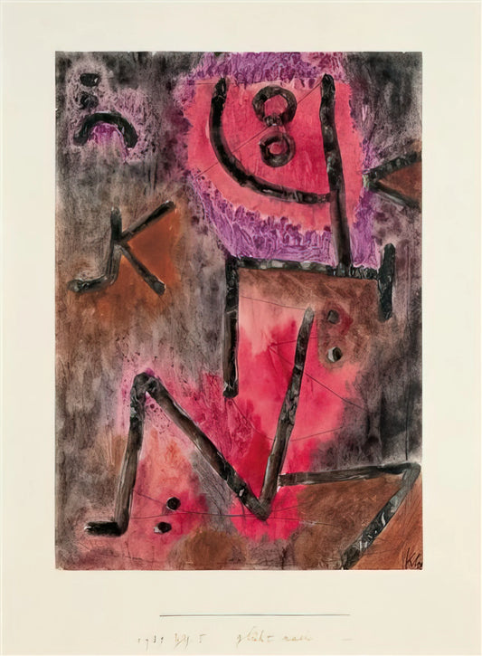 Paul Klee Bauhaus Paintings: The Pedagogical Masterpieces That Shaped Modern Art - AFTER ANNEALING 1940 by Paul Klee