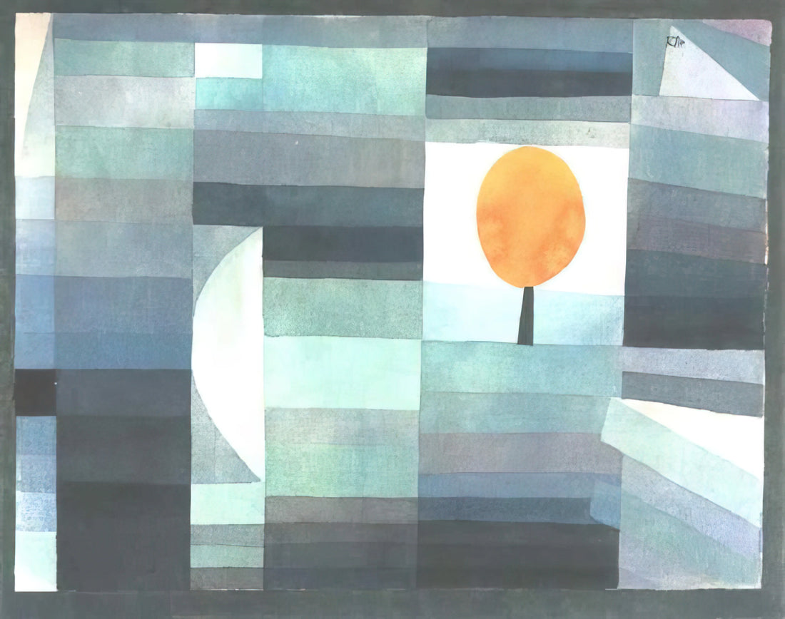 Paul Klee Life: The Journey of a Visionary Artist from Bauhaus to Beyond - THE MESSENGER OF AUTUMN 1922 by Paul Klee